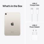 Apple iPad 8.3-inch A17 Pro 128GB Cellular Starlight