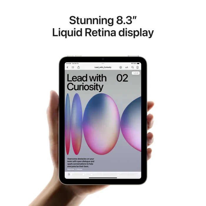 Apple iPad Mini 8.3-inch A17 Pro 128GB WiFi Starlight