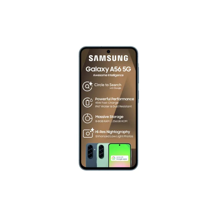 Samsung Galaxy A56 5G Black 256GB Dual SIM